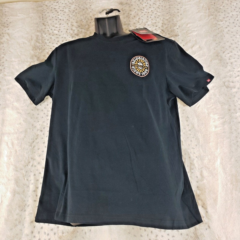 NWT Quicksilver Feeling Fine Since 1969 T-Shirt Men's L Excellent Graphics Surf